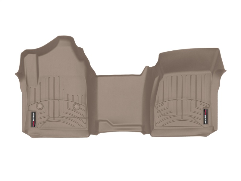 WeatherTech 14+ Chevrolet Silverado Front FloorLiner - Tan - 455451