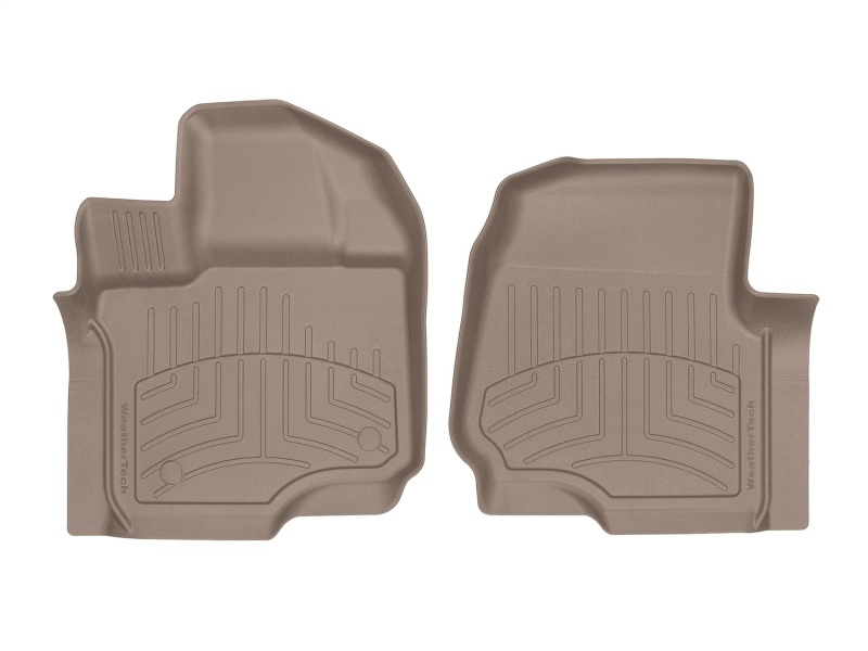 WeatherTech 2015+ Ford F-150 SuperCrew / SuperCab Front Floorliner HP - Tan - 456971IM