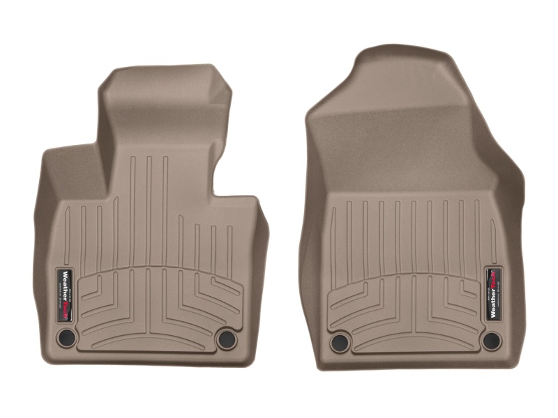 WeatherTech 2016+ Volvo XC90 Front FloorLiner - Tan - 458281