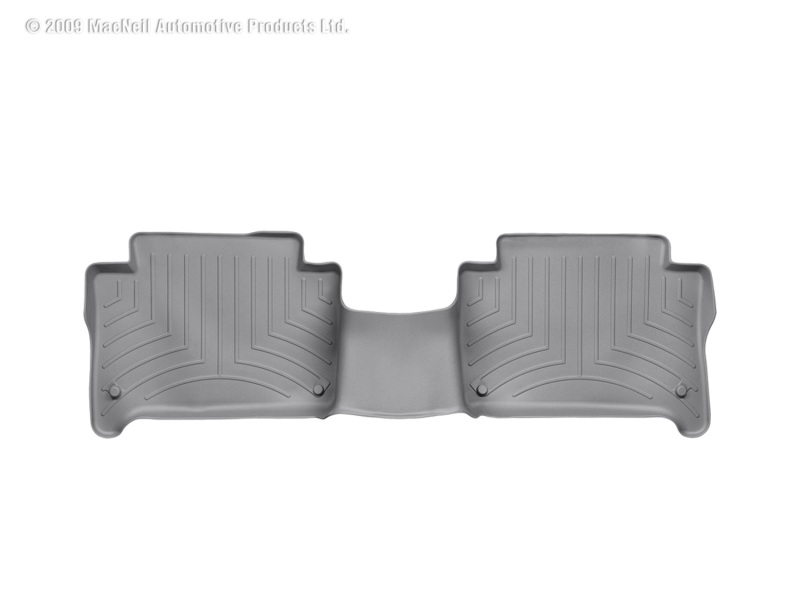 WeatherTech 07+ Audi Q7 Rear FloorLiner - Grey - 461512