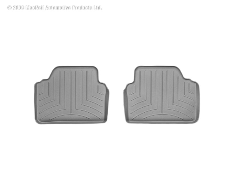 WeatherTech 06-12 BMW 328xi Rear FloorLiner - Grey - 461462