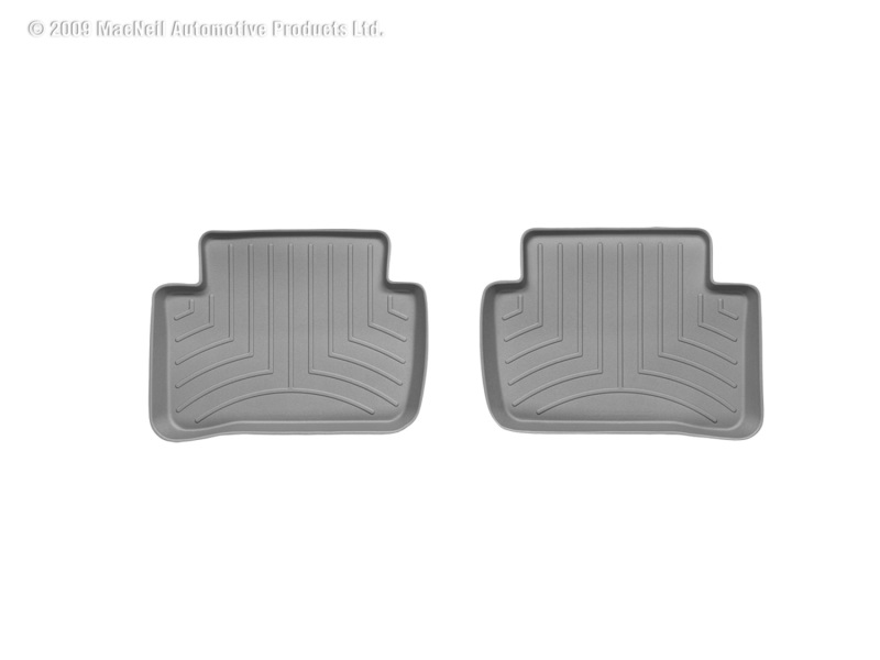 WeatherTech 08-13 Mercedes-Benz C-Class (W204) Rear FloorLiner - Grey - 461612