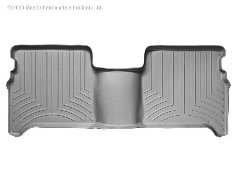 WeatherTech 04+ Nissan Titan Crew Cab Rear FloorLiner - Grey - 460192