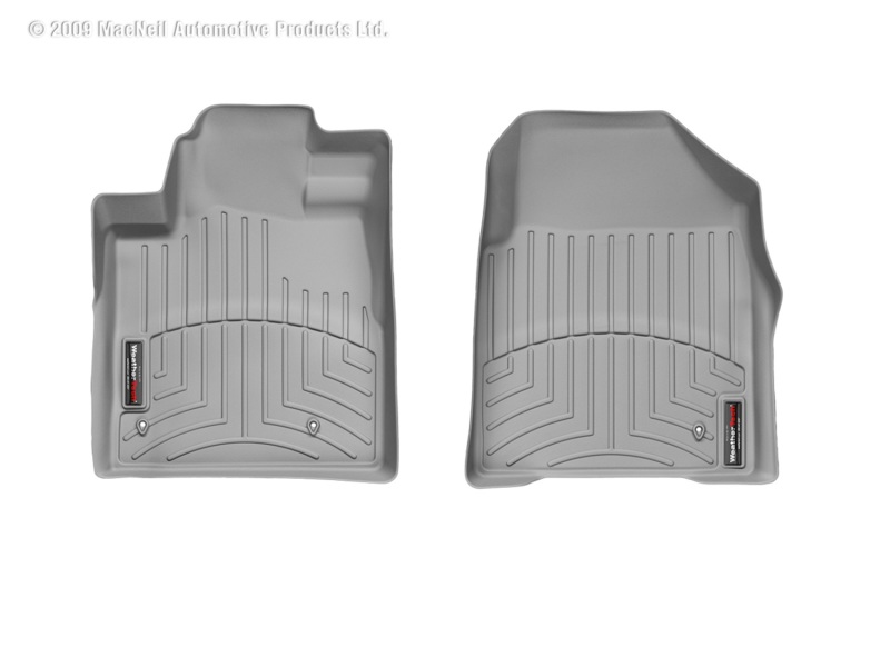 WeatherTech 09-13 Honda Pilot Front FloorLiner - Grey - 461741