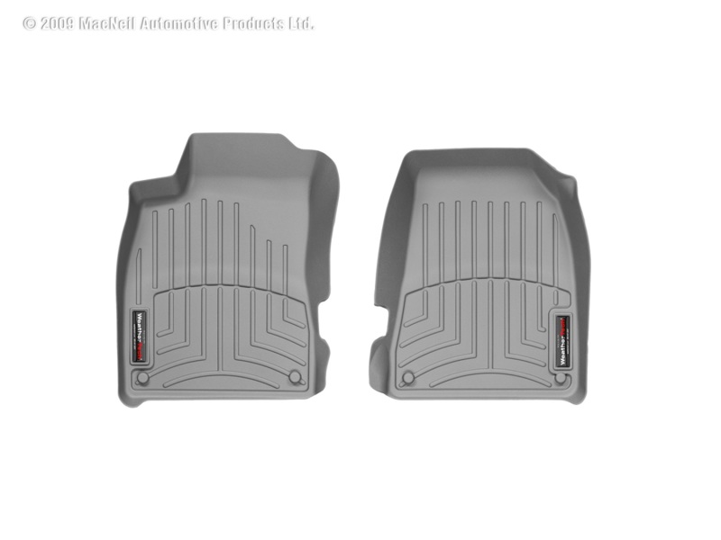 WeatherTech 02-08 Audi A4/S4/RS4 Front FloorLiner - Grey - 461941