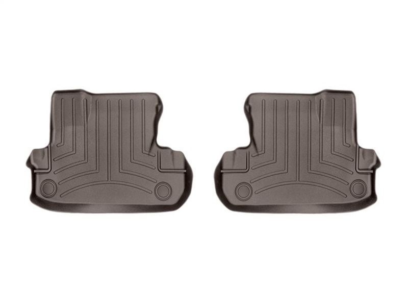 WeatherTech 2017+ Mercedes-Benz S-Class Rear FloorLiner - Cocoa (Cabriolet and Coupe) - 4710602