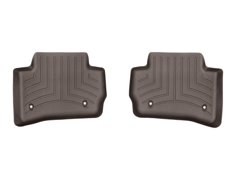 WeatherTech 2017+ Jaguar F-Pace Rear FloorLiner - Cocoa - 479632