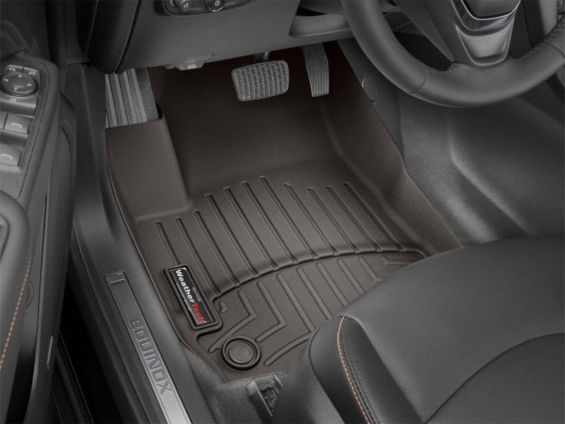 WeatherTech 2008 Buick Enclave Front FloorLiners - Cocoa (Fits Vehicles w/ Post Retention) - 477021