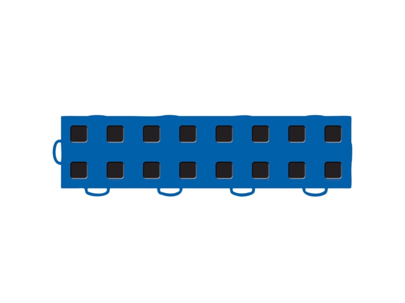 WeatherTech TechFloor - 3in x 12in Tiles(Left Loop) Blue/Black - Blue/Black - 51T312LL BL-BK