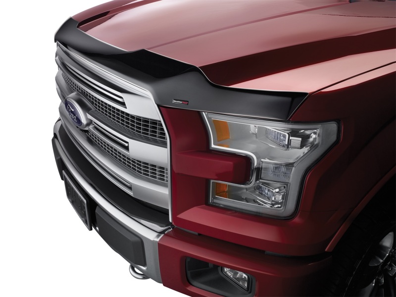WeatherTech 2014+ GMC Sierra 1500 Hood Protector - Black - 55002