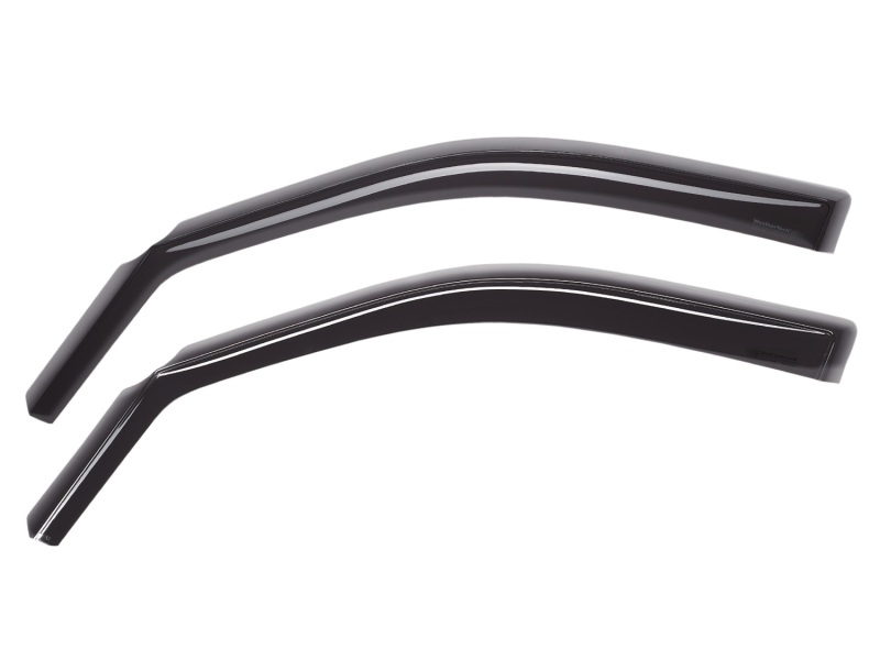 WeatherTech 12+ Ford Focus Front Side Window Deflectors - Dark Smoke - 80573