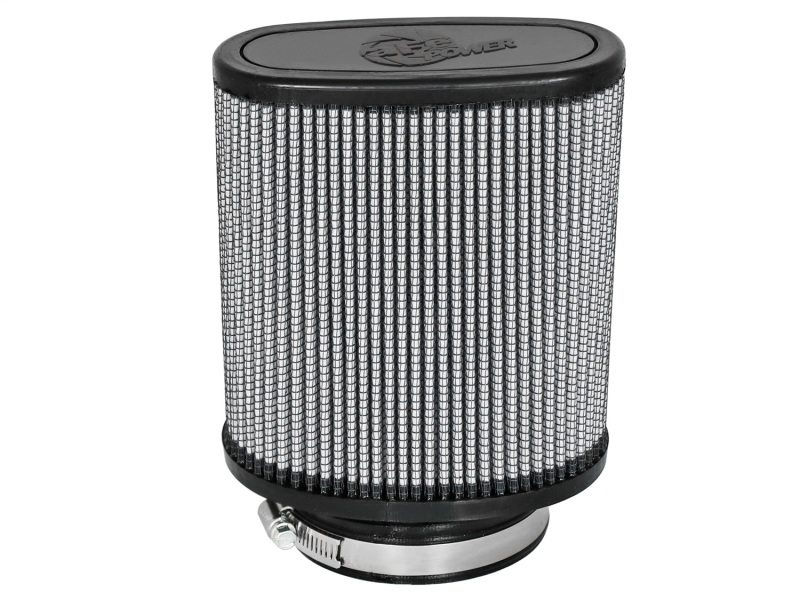 aFe Magnum FLOW Pro DRY S Universal Air Filter 3.5in Flange 5.75x5in Base 6x2.75in Top 6.5in Height - 21-90096