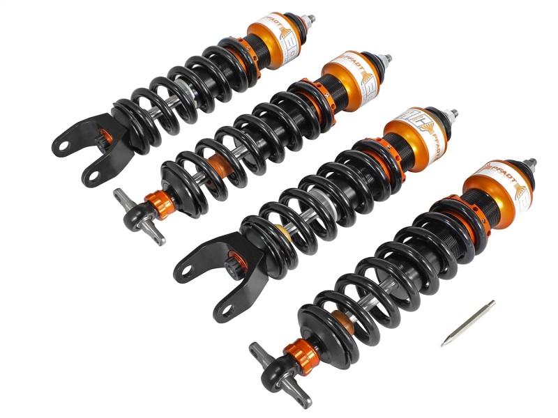 aFe Control PFADT Series Featherlight Single Adj Street/Track Coilover System 97-13 Chevy Corvette - 430-401001-N