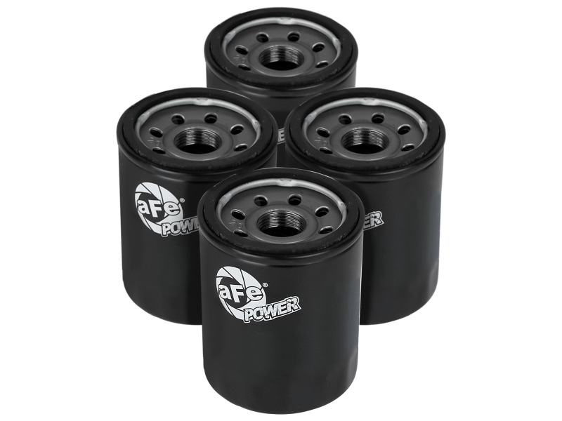 aFe ProGuard HD Oil Filter; 19-20 GM Silverado 1500; L4 2.7L - 4 Pack - 44-LF047-MB