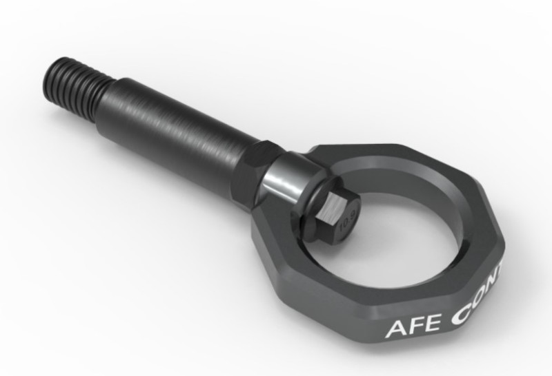 aFe Control Front Tow Hook Grey BMW F-Chassis 2/3/4/M - 450-502001-G