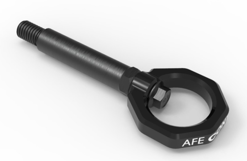 aFe Control Rear Tow Hook Black BMW F-Chassis 2/3/4/M - 450-502002-B