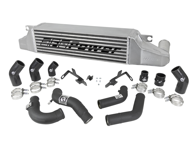 aFe BladeRunner GT Series Intercooler Package w/ Tubes Black 17-18 Fiat 124 Spider I4-1.4L (t) - 46-20352-B