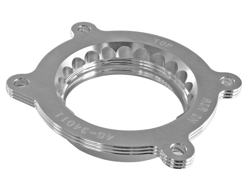 aFe Silver Bullet Throttle Body Spacer 14 Chevrolet Corvette V8 6.2L - 46-34011