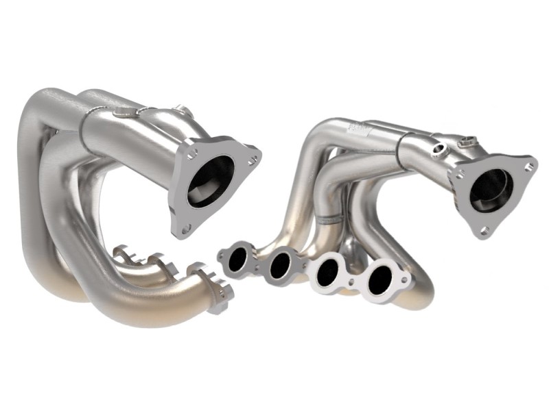 aFe Twisted 304SS Header 2020 Chevy Corvette (C8) 6.2L V8 - 48-34148