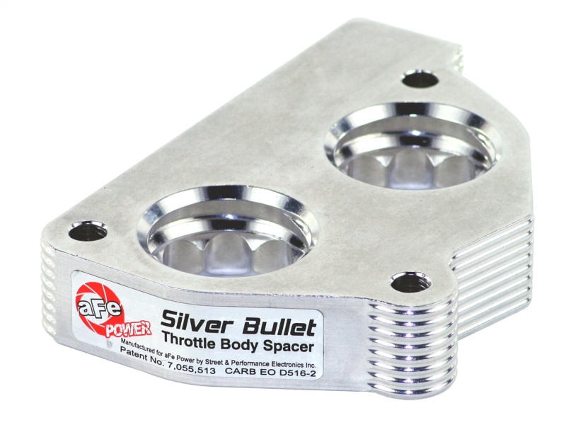 aFe Silver Bullet Throttle Body Spacers TBS GM C/K 1500/2500/3500 87-95 V6-4.3L V8-5.0/5.7L - 46-34004