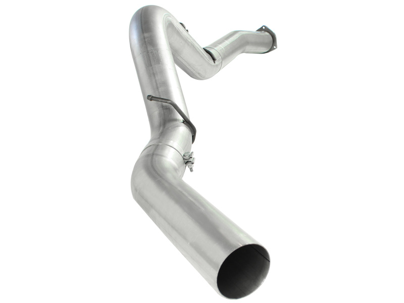 aFe ATLAS 5in Alum Steel DPF-Back Exhaust System 2007-10 GM Diesel Trucks V8-6.6L (td) - 49-04040