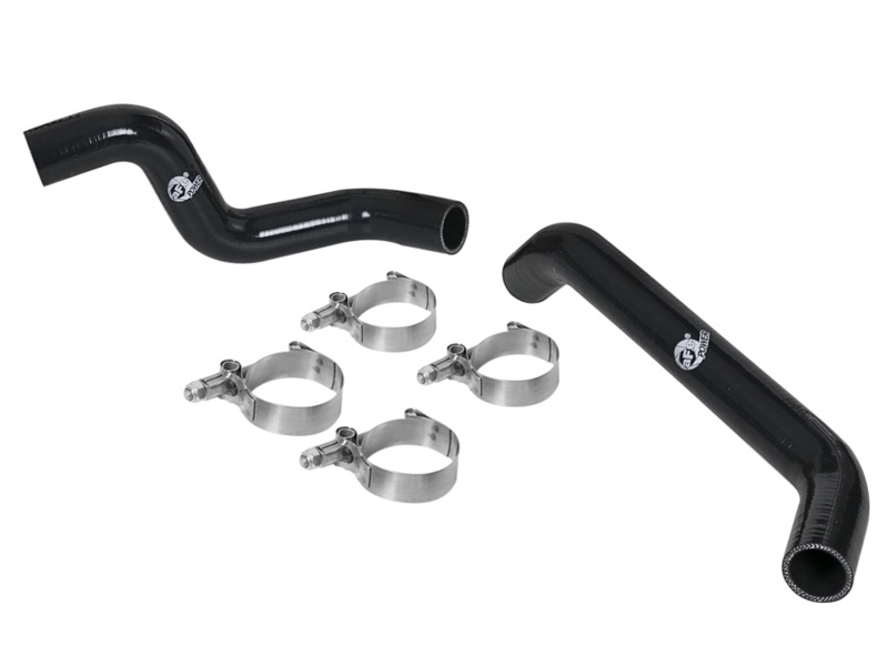 aFe BladeRunner Radiator Hose Kit w/ Black Hoses 07-11 Jeep Wrangler (JK) V6 3.8L - 46-50004-B