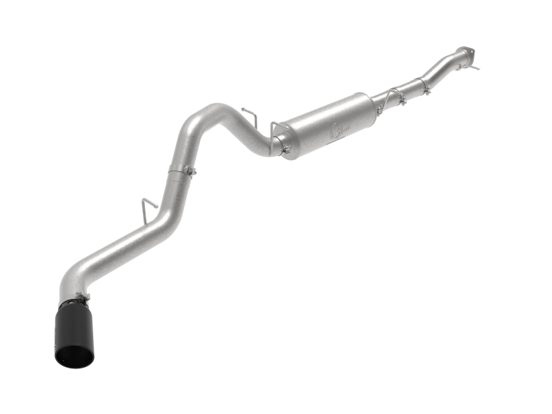 aFe Apollo GT Series 3in 409SS Cat-Back Exhaust w/ Black Tip 2020 GM 2500/3500HD V8 6.6L L8T - 49-44122-B
