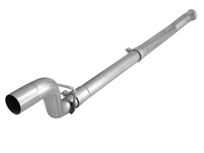aFe MACH Force-Xp 2-1/2in 409 Stainless Steel Mid-Pipe w/Resonator Delete 18+ Jeep Wrangler JL 3.6L - 49-48077