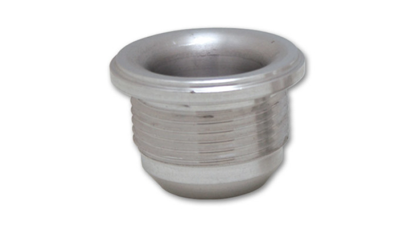 Vibrant -10 AN Male Weld Bung (1-1/8in Flange OD) - Aluminum - 11153