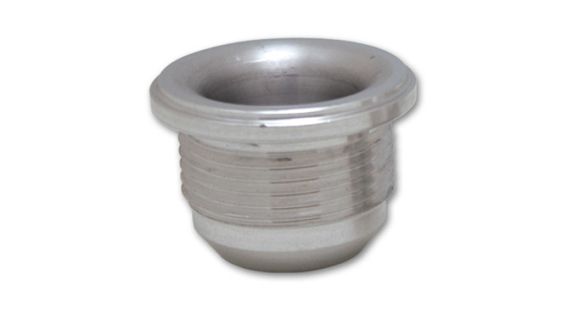 Vibrant -12 AN Male Weld Bung (1-3/8in Flange OD) - Aluminum - 11154