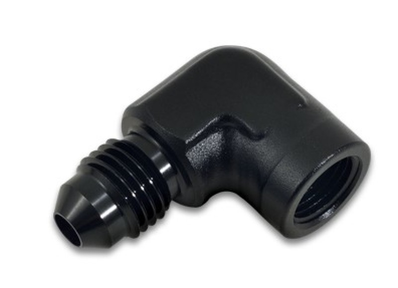 Vibrant -3AN to 1/8in NPT 90 Degree Adapter Fitting - 11305