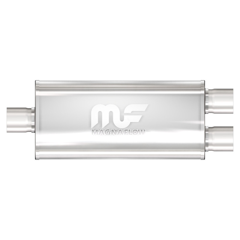 MagnaFlow Muffler Mag SS 18X5X8 2.5X2/2 C/D - 12280