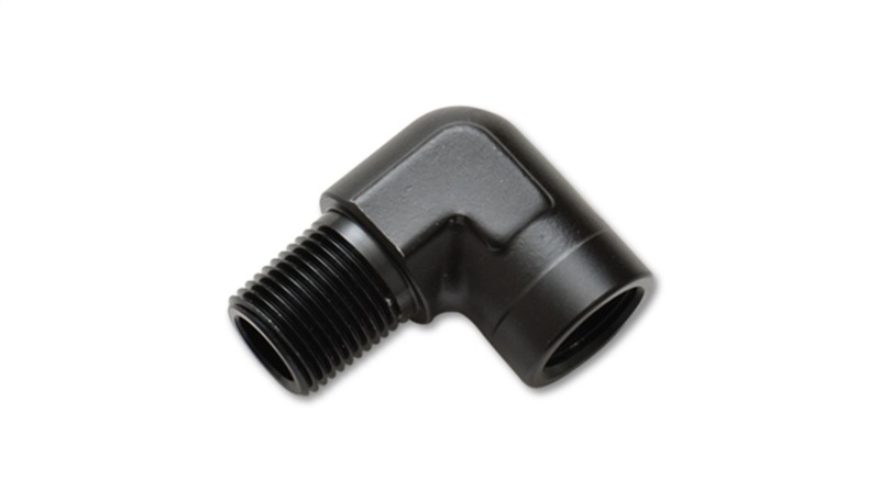 Vibrant 1/8in NPT Female to Male 90 Degree Pipe Adapter Fitting - 11340