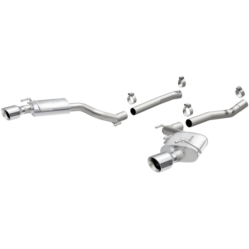 MagnaFlow 10-11 Camaro 6.2L V8 2.5 inch Street Series Axle Back Stainless Cat Back Exhaus - 15092