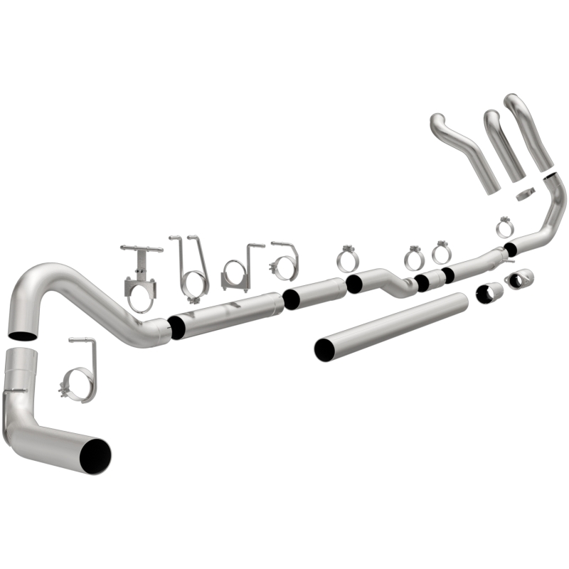 MagnaFlow Sys T/B 99-03 Ford F-250/F-350 Super Duty 7.3L Diesel 4in Single Passenger Side Rear Exit - 17878