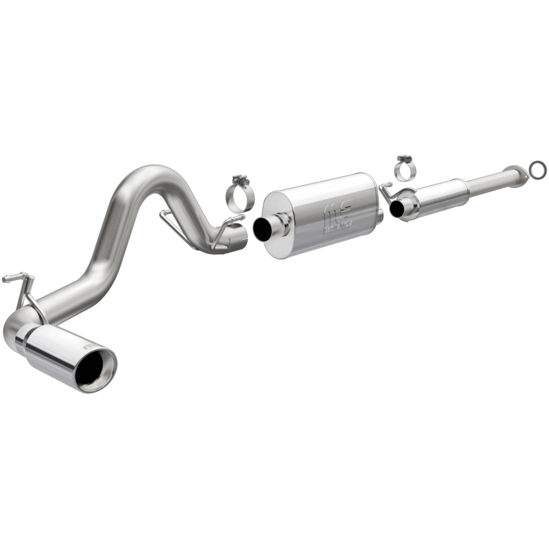 MagnaFlow 2016+ Toyota Tacoma 2.7L 3in Single Passenger Side Rear Exit Cat-Back Exhaust - 19275