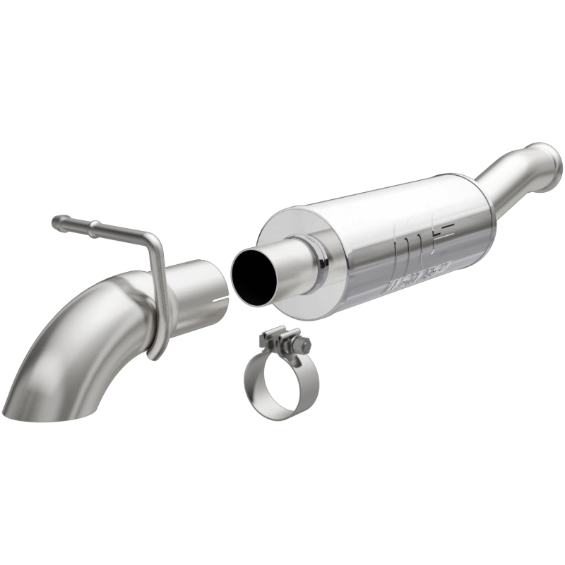 MagnaFlow 18-19 Jeep Wrangler 3.6L 2.5in Turndown Exit Stainless Steel Cat-Back Exhaust - 19431