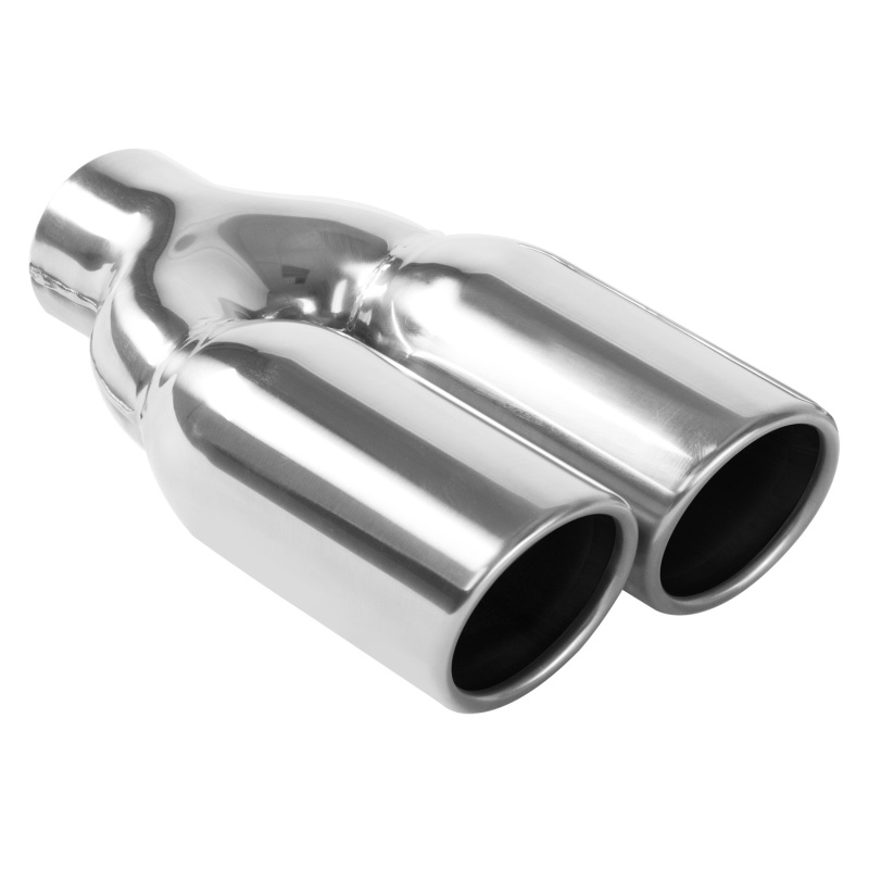 MagnaFlow Tip 1-Pk Dual Rnd Re DW 3x10 2.2 - 35167