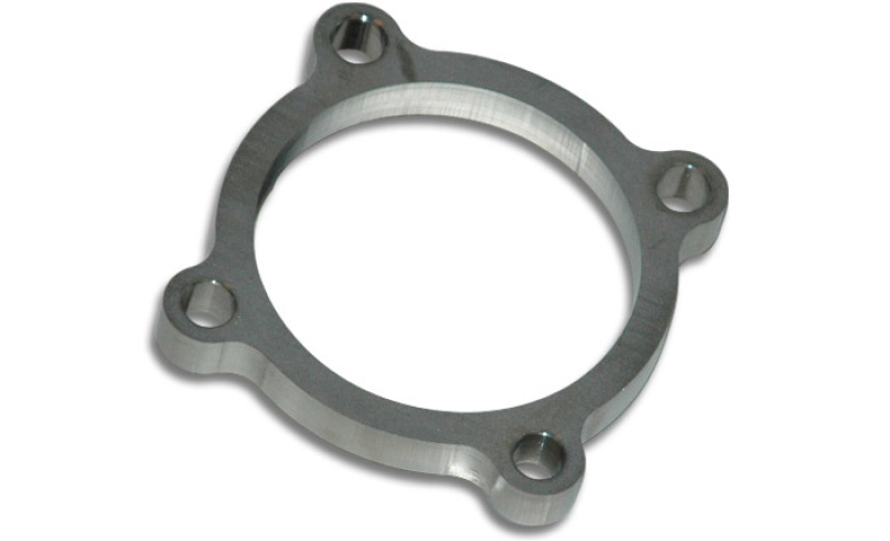 Vibrant GT series / T3 Discharge Flange (4 Bolt) with 3in Inlet ID Mild Steel 1/2in Thick - 14380