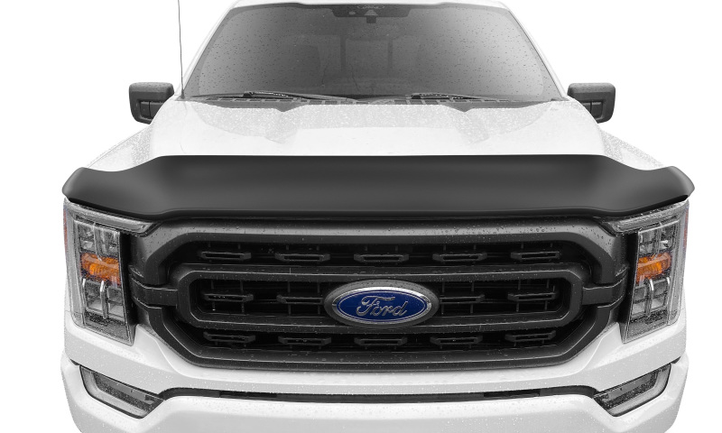 AVS 21-22 Ford F-150 (Excl. Tremor/Raptor) High Profile Bugflector II Hood Shield - Smoke - 25621