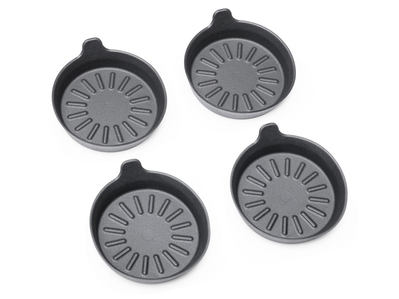 WeatherTech Car Coasters Set of 4 Black - 2 Small 2 Large - 8A3CCST