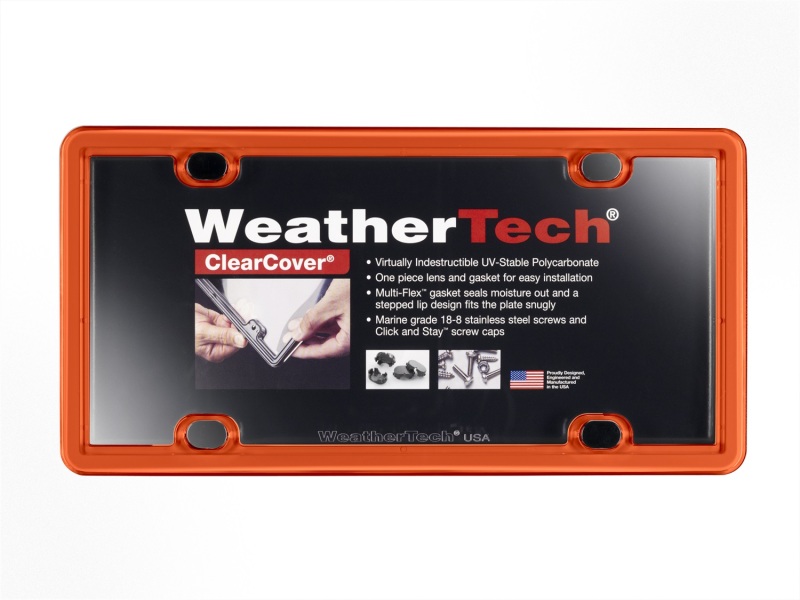 WeatherTech ClearCover - Orange - 8ALPCC13