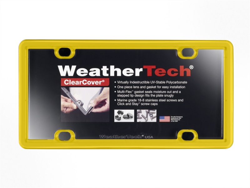 WeatherTech ClearCover - Yellow - 8ALPCC14