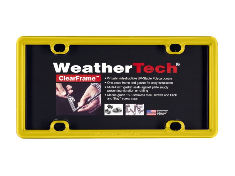 WeatherTech ClearFrame - Yellow - 8ALPCF14