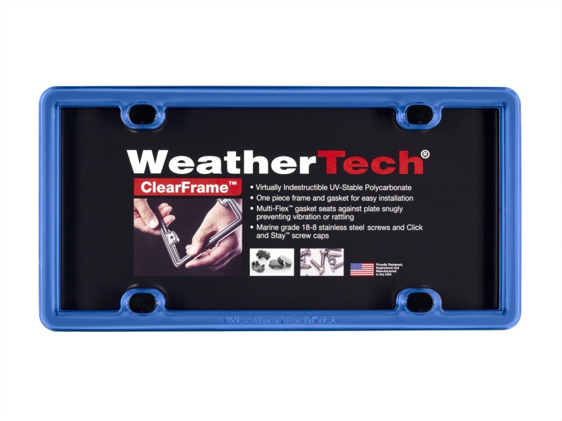 WeatherTech ClearFrame - Blue - 8ALPCF21