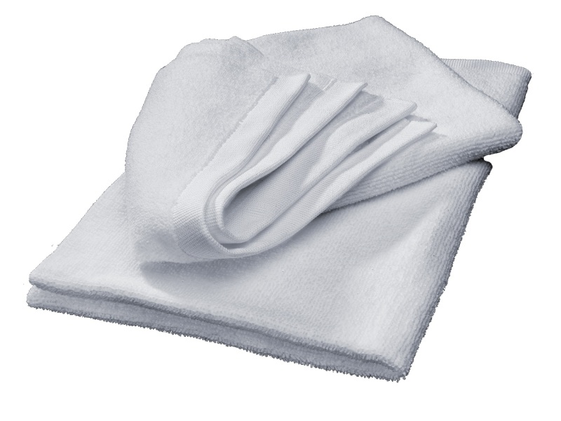 WeatherTech Microfiber Finishing Cloth and Quick Detail - White - 8AWCC2