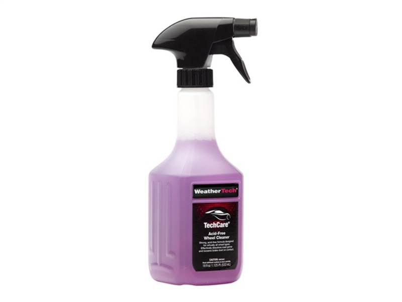 WeatherTech TechCare Acid-Free Wheel Cleaner Kit - 18oz Bottle - 8LTC39K