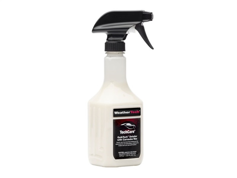 WeatherTech TechCare QuikTech Detailer w/ Carnauba Wax 18oz Bottle - 8LTC41K