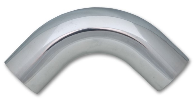 Vibrant 3.25in O.D. Universal Aluminum Tubing (90 Degree) 3.25in CLR 5in Leg Length - 2240