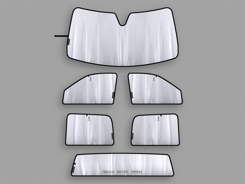 WeatherTech 2009+ Dodge Ram Truck 1500 Crew Cab TechShade Full Vehicle Kit - TS0005K2